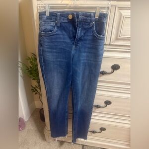 Kut from the Kloth Dark Blue Ankle Jeans